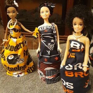 Football team air freshener dolls